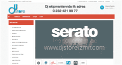 Desktop Screenshot of djstoreizmir.com
